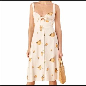 Reformation Frankfort Midi Dress